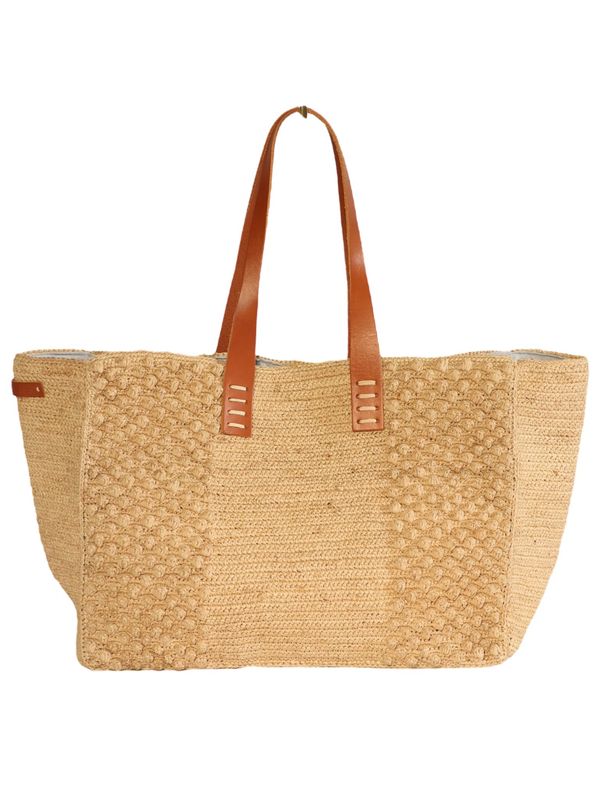 Solène Raffia Basket Bag