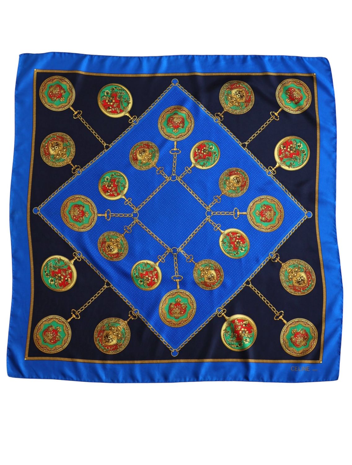 Celine Baroque Silk Scarf Celine Baroque Silk Scarf