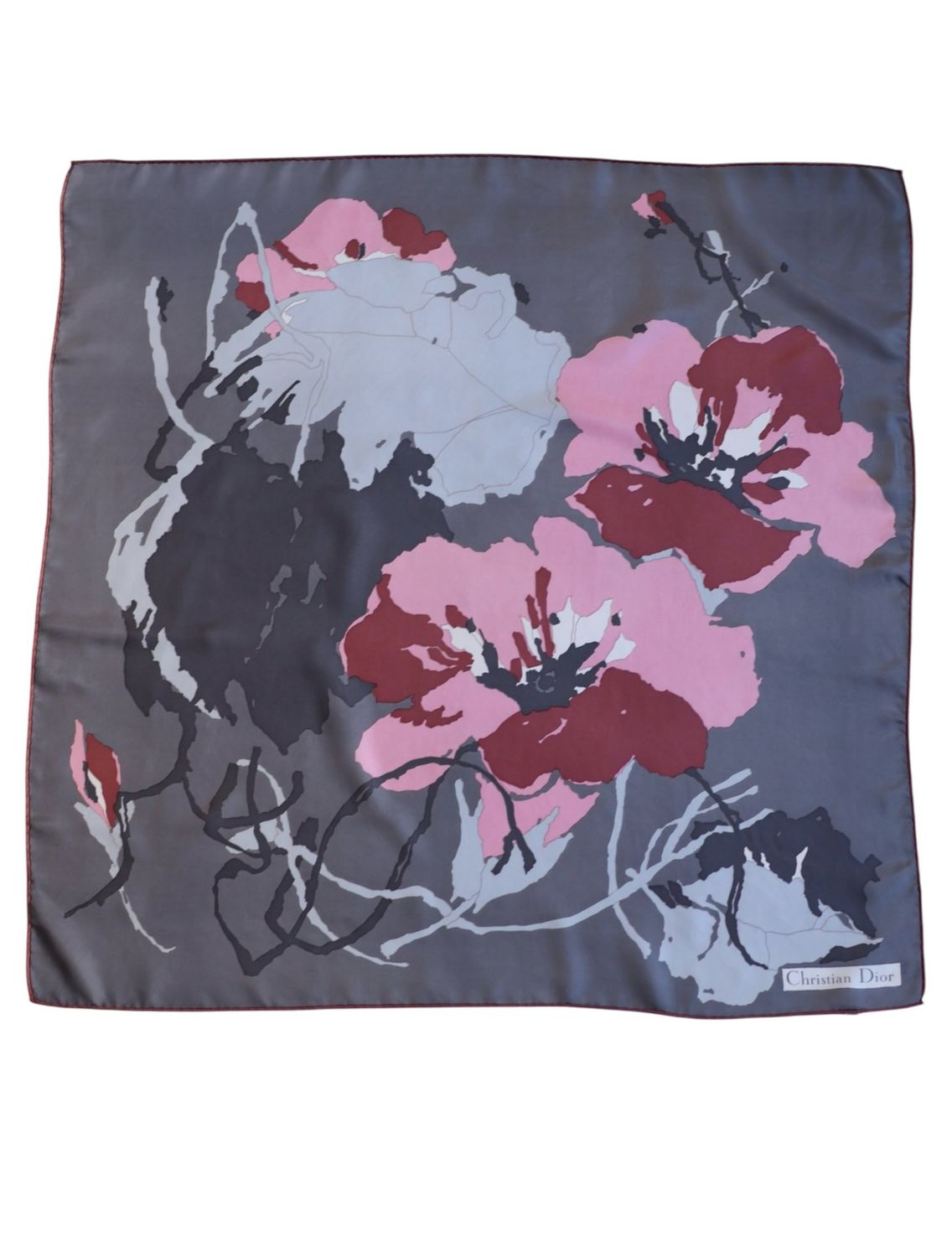 Dior Pivoine de Soir Silk Scarf Dior Pivoine de Soir Silk Scarf