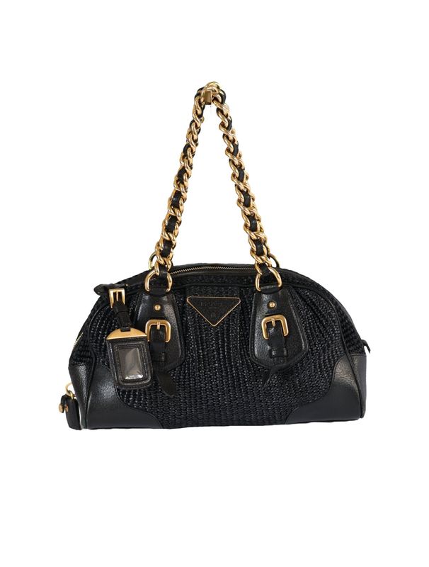 Prada Woven Chain Bag