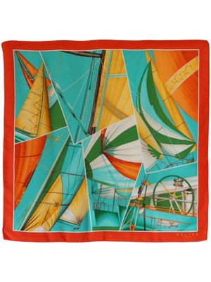 Celine Regatta Silk Scarf