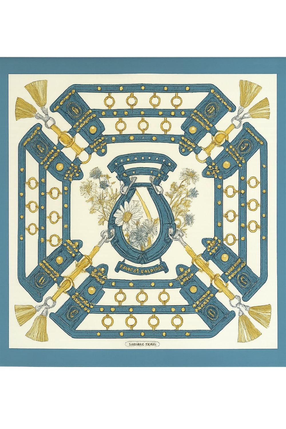 Hermès Aux Champs Silk Scarf Hermès Aux Champs Silk Scarf