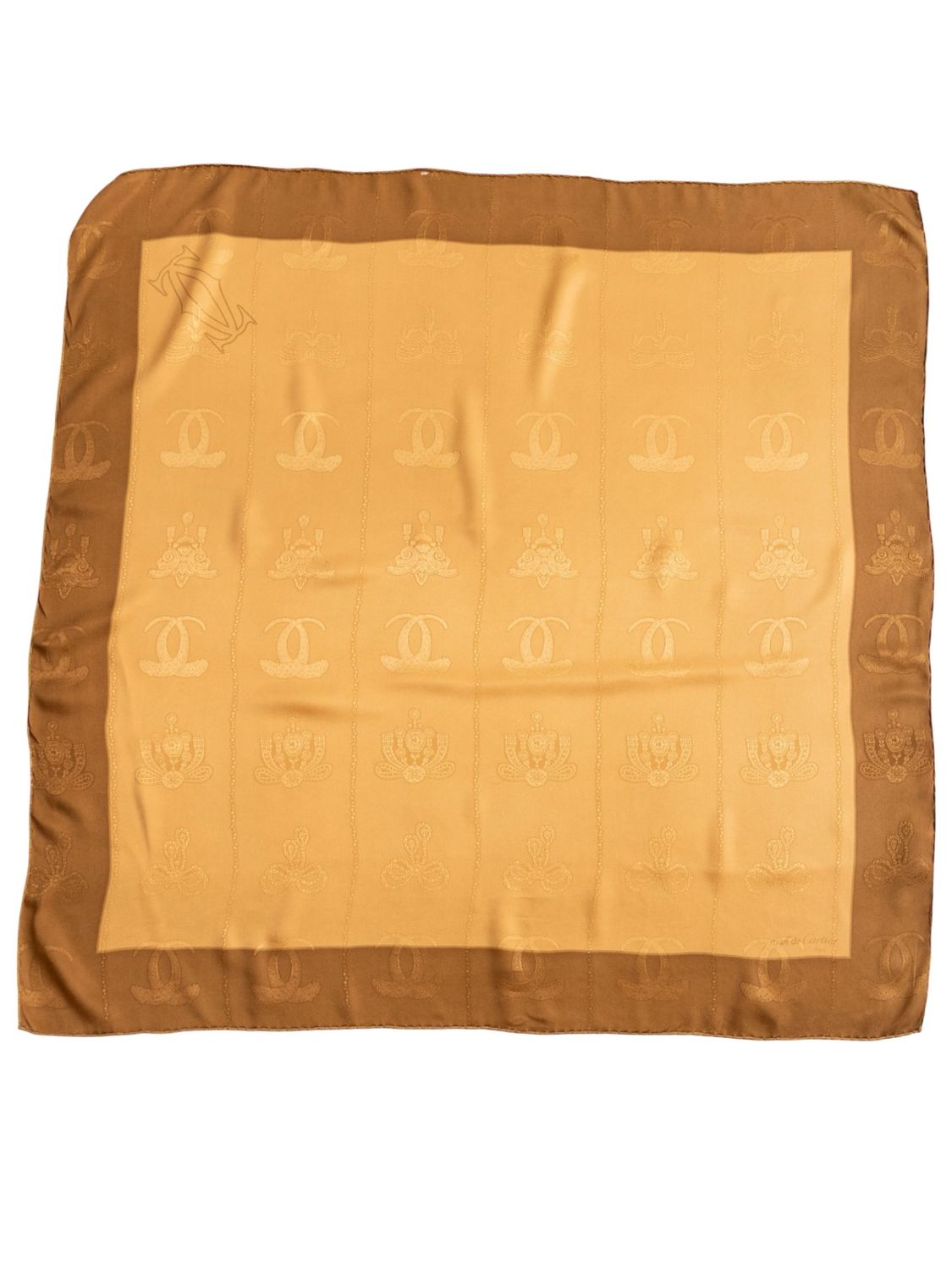 Cartier Classic Monogram Silk Scarf