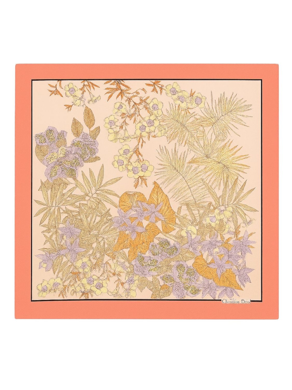 Christian Dior Jungle Botanique Silk Scarf