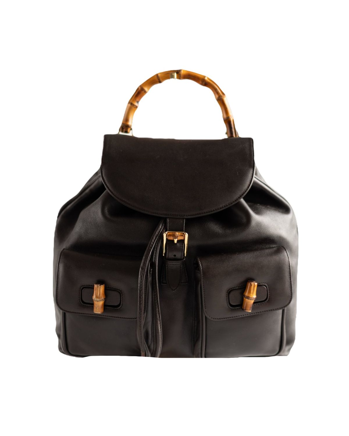 Gucci Bamboo Brown Backpack