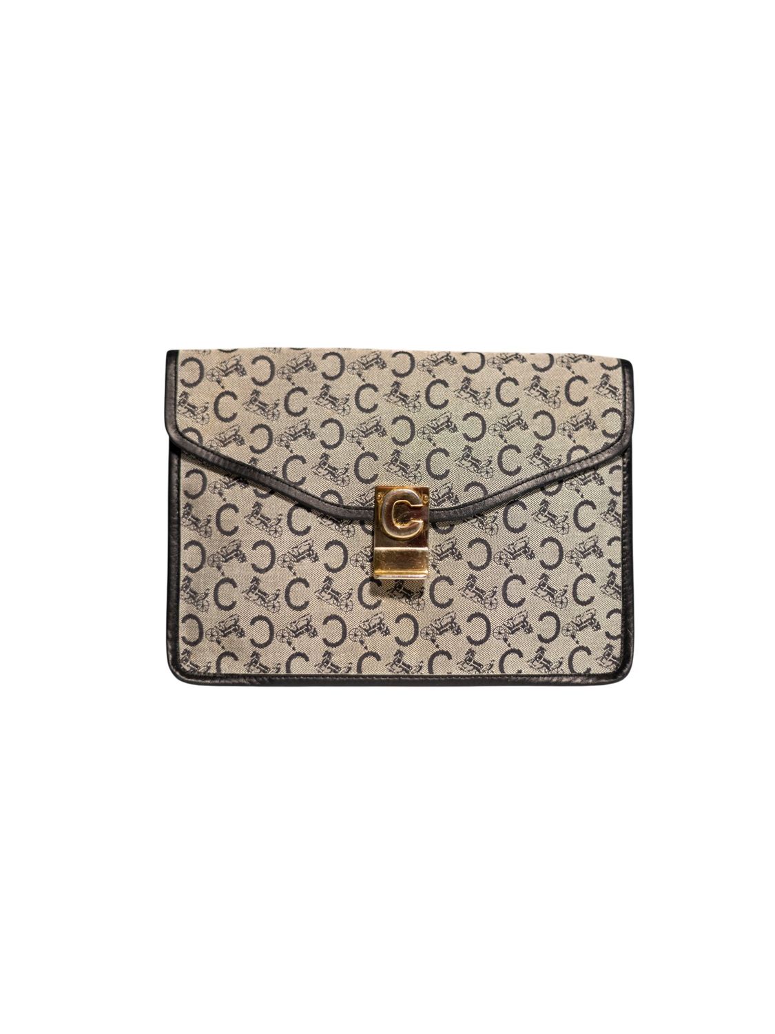 Celine Canvas Clutch