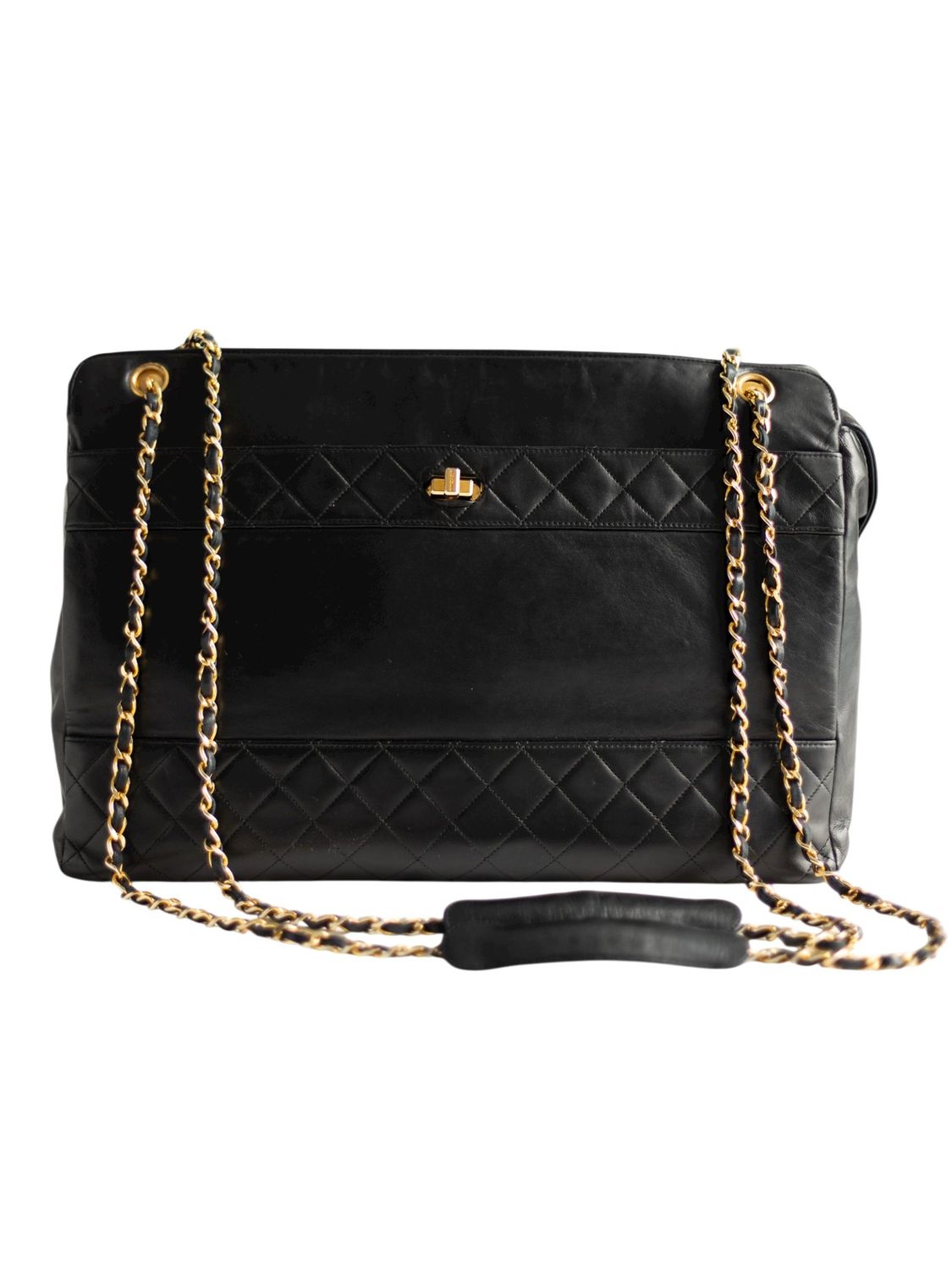 Chanel Black Tote Grand Bag