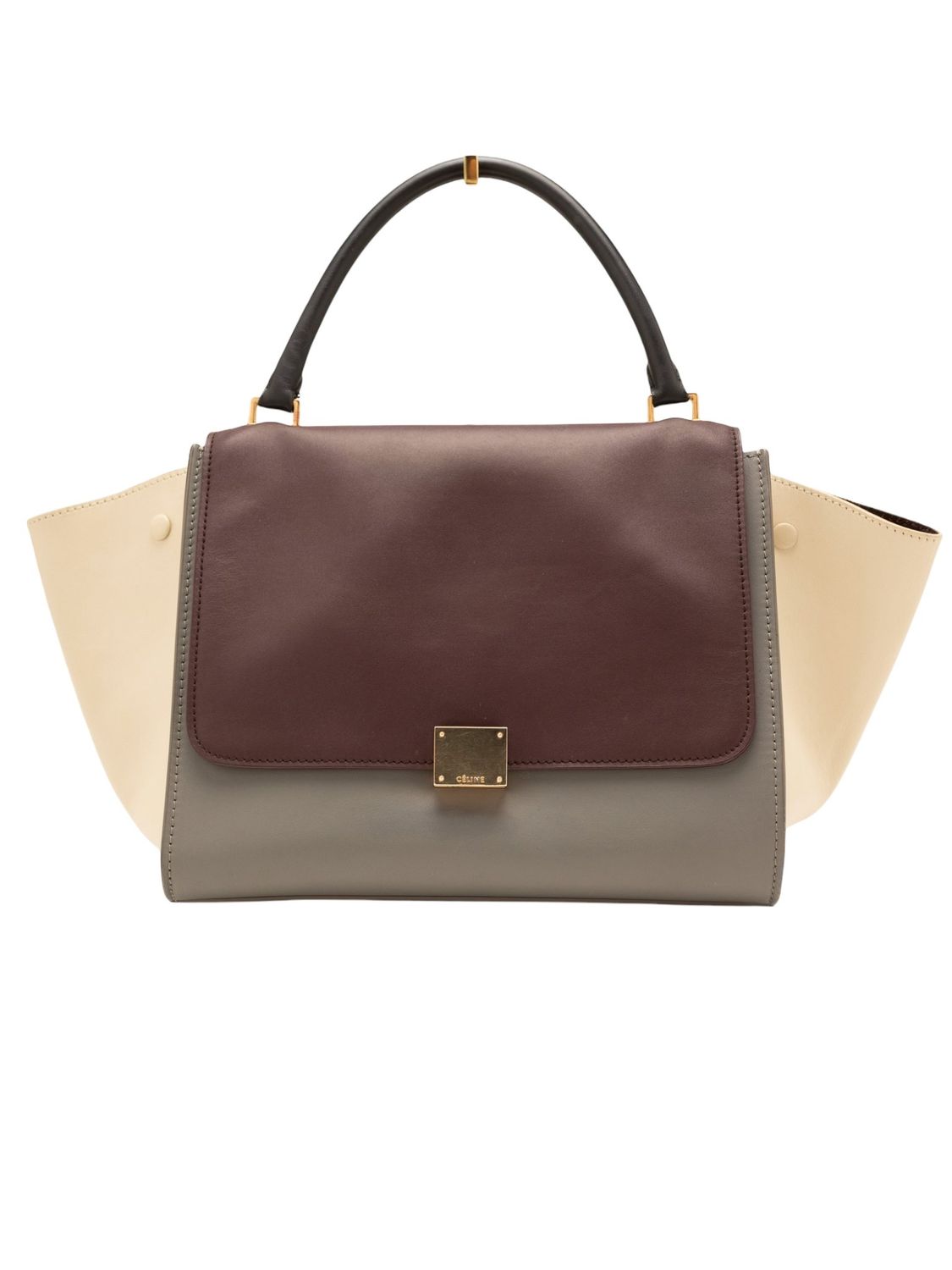 Céline Trapeze Tricolor Bag