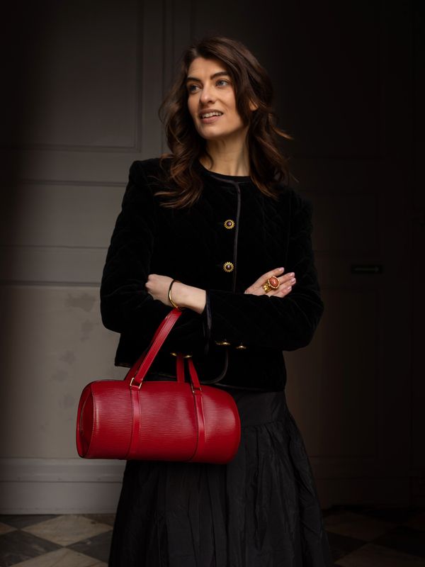 Louis Vuitton Epi Soufflot Bag