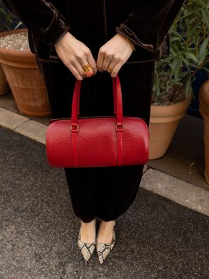 Louis Vuitton Epi Soufflot Bag