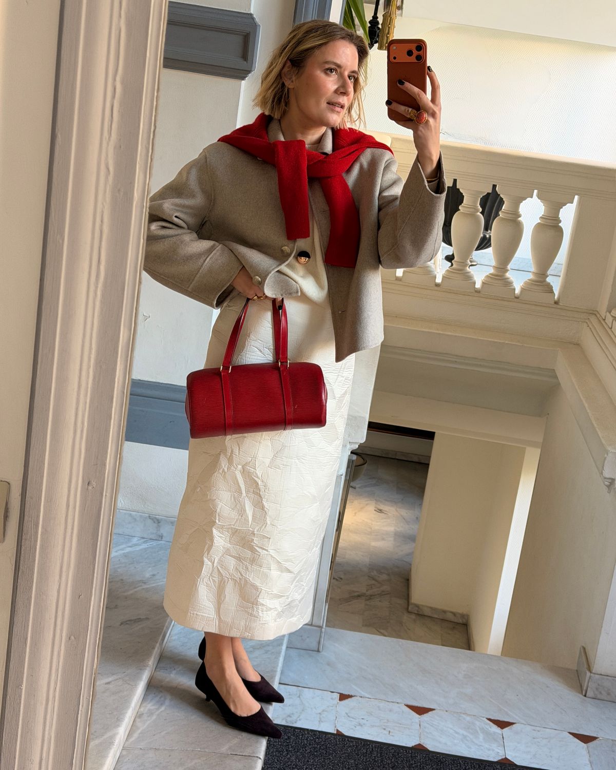 Louis Vuitton Epi Soufflot Bag
