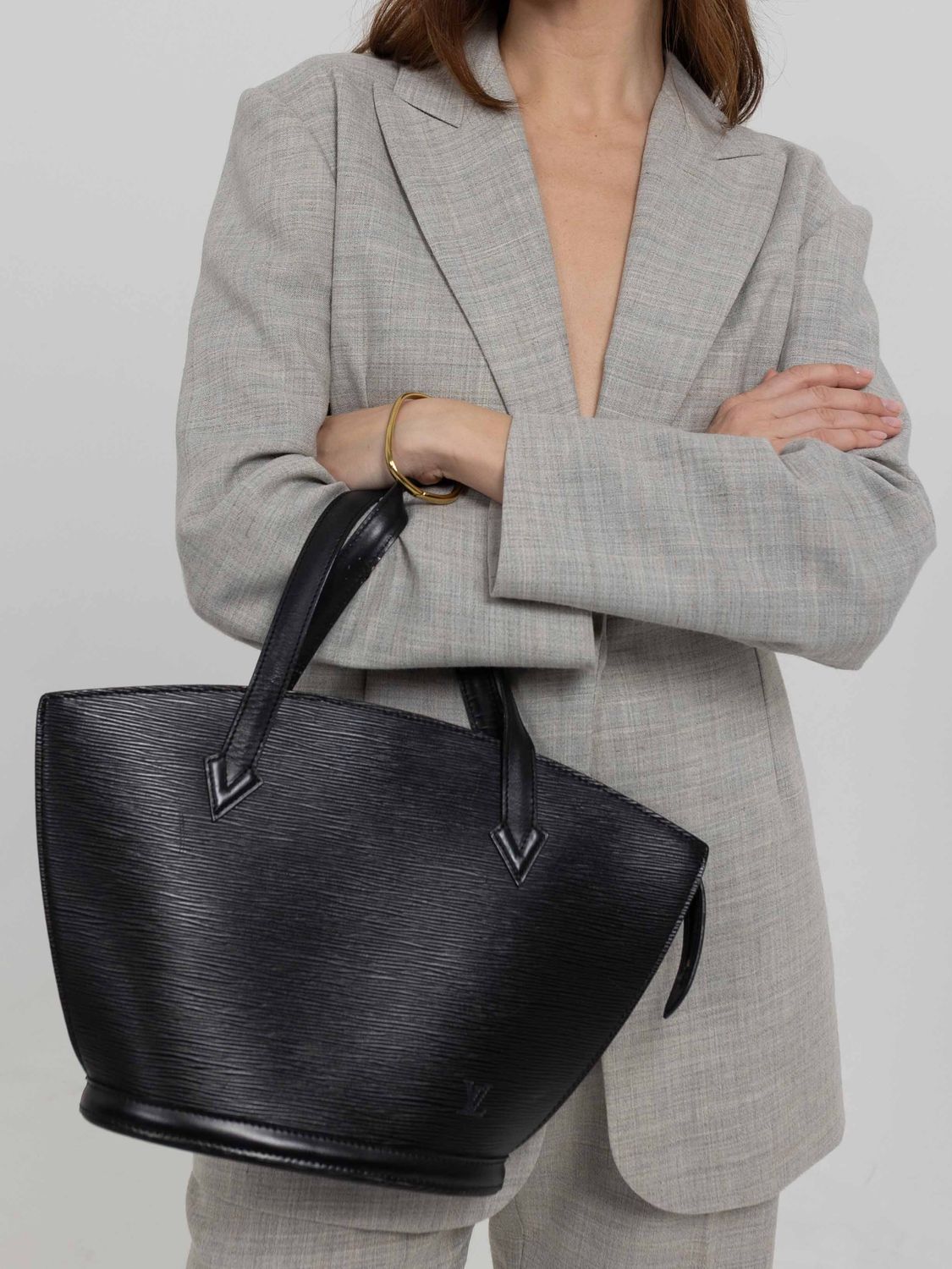 Louis Vuitton Saint Jacques Black Bag