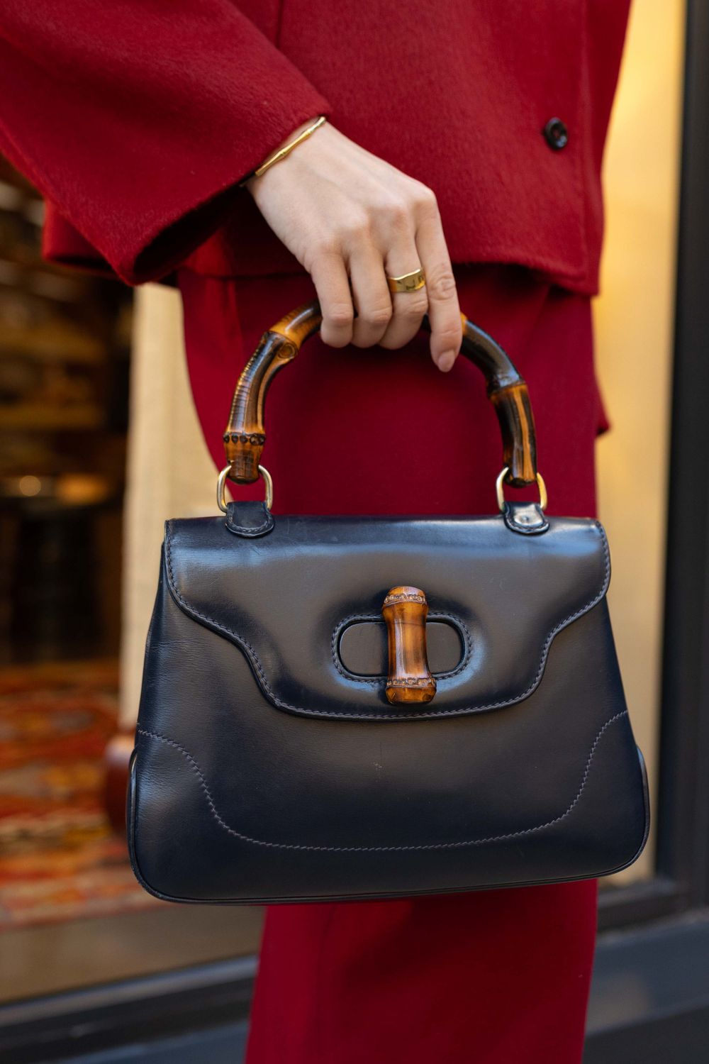 Gucci Bamboo Top Handle Bag