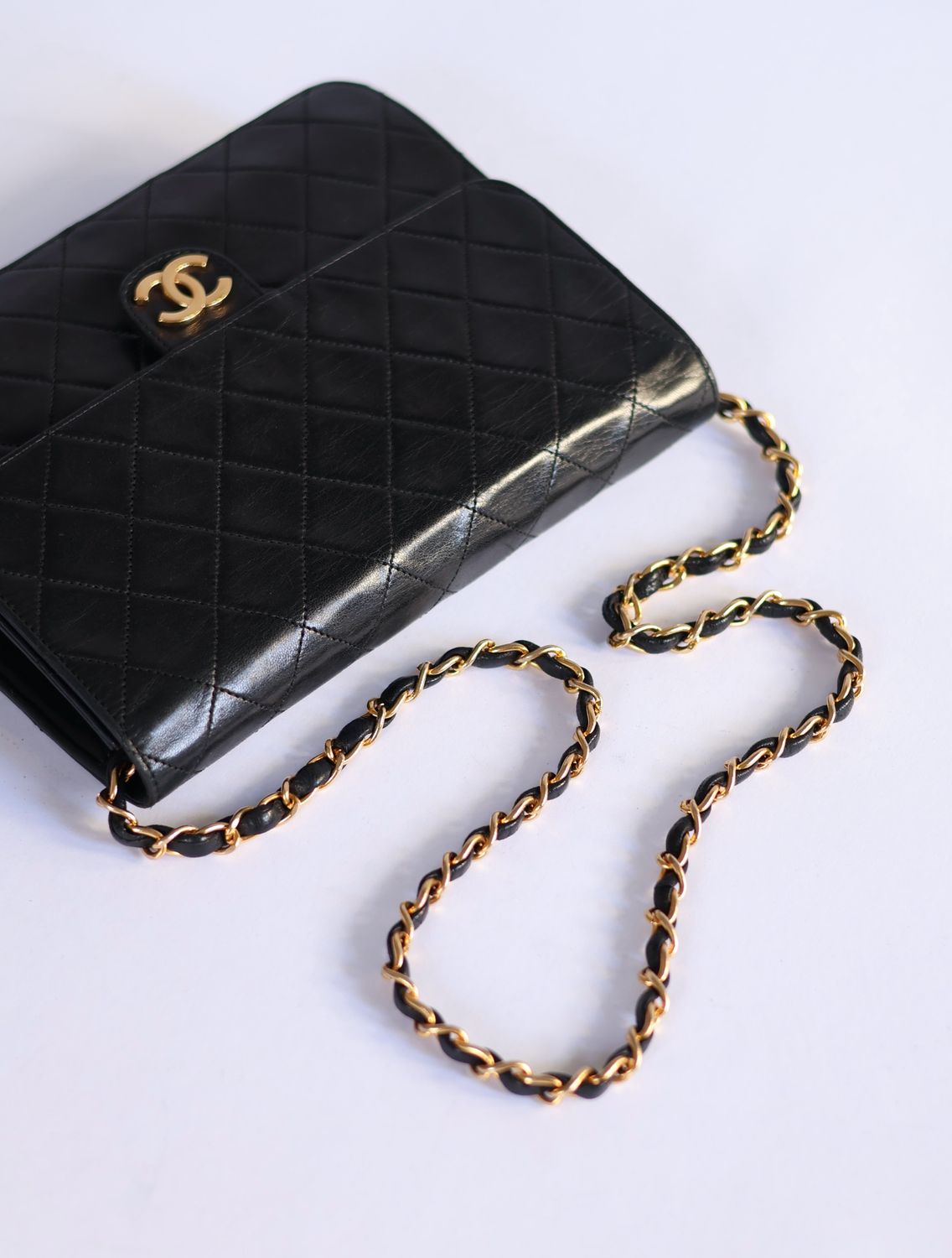Chanel 24k Single Flap Bag