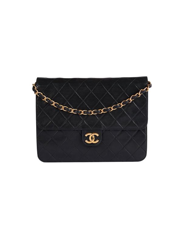 Chanel 24k Single Flap Bag