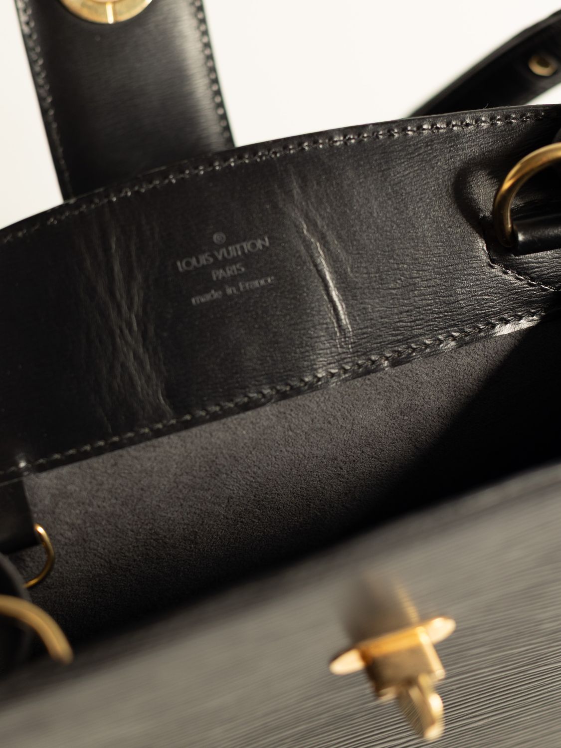 Louis Vuitton Cluny Black Bag