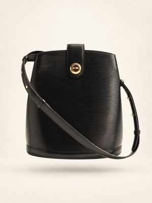 Louis Vuitton Cluny Black Bag