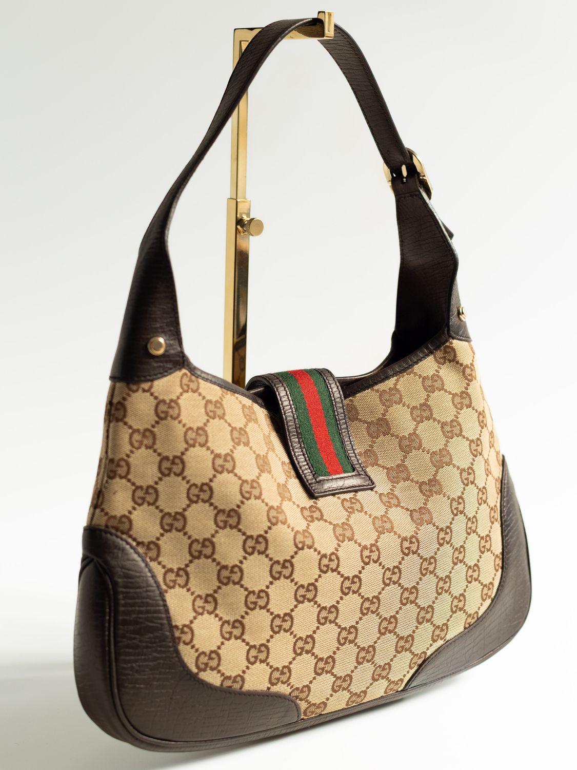 Gucci Jackie Buckle Closure Bag