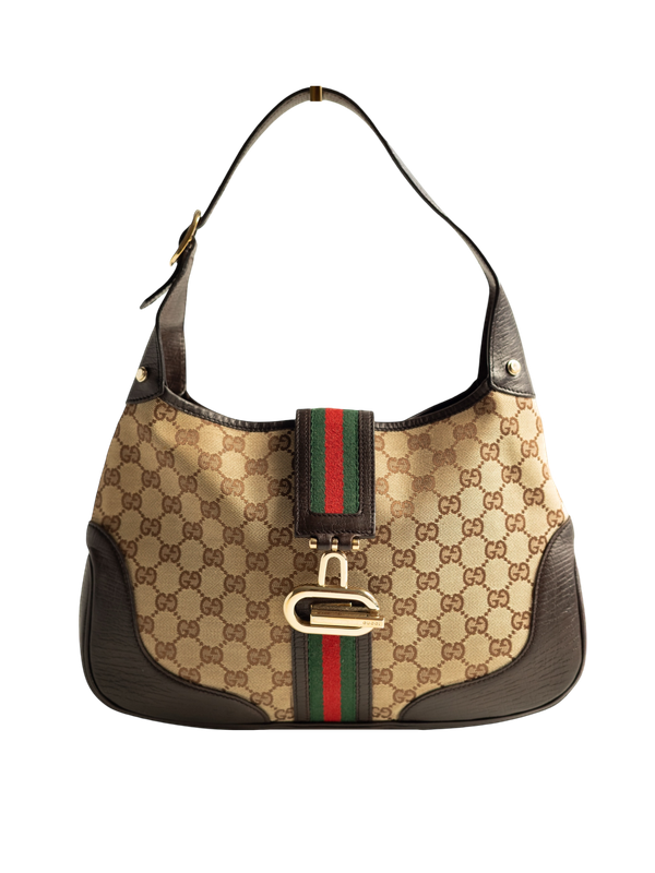 Gucci Jackie Buckle Closure Bag