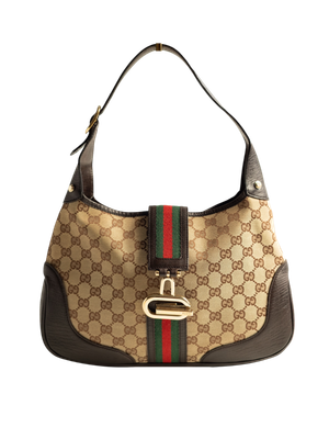 Gucci Jackie Buckle Closure Bag