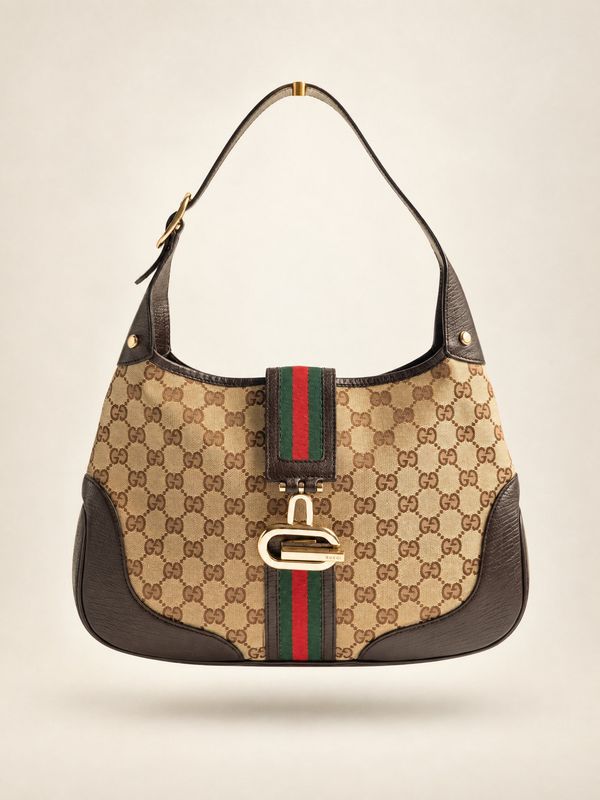 Gucci Jackie Buckle Closure Bag