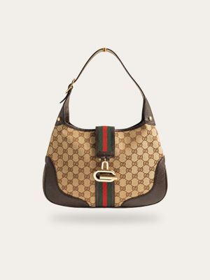 Gucci Jackie Buckle Closure Bag