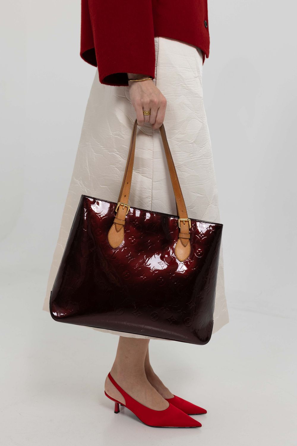 Louis Vuitton Brentwood Burgundy Bag