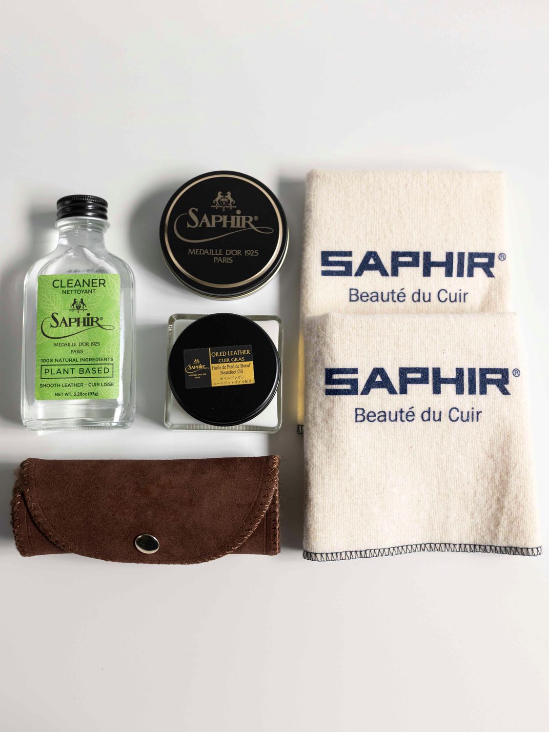 Oiled Leather Sandal Care Set - 6 pcs