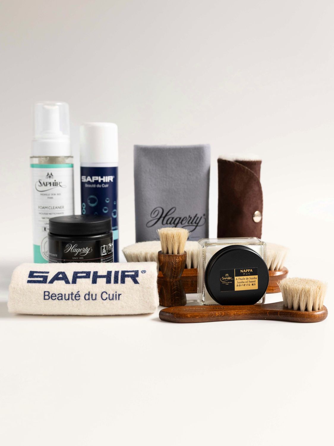 Designer Smooth Leather Care Set - 10 pcs
