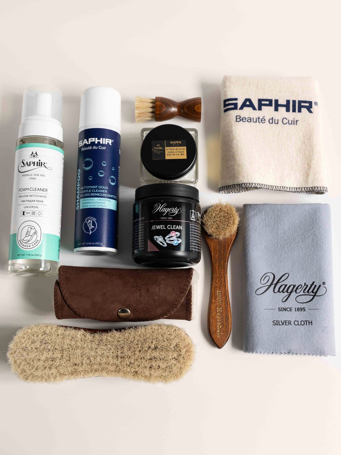 Designer Smooth Leather Care Set - 10 pcs