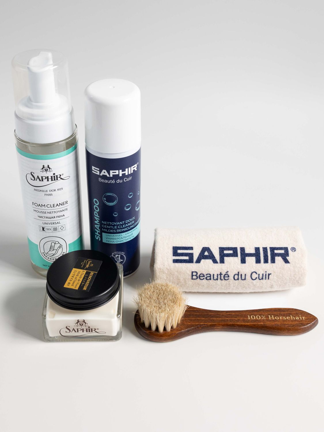 Fabric Shoe Care Set - 5 pcs