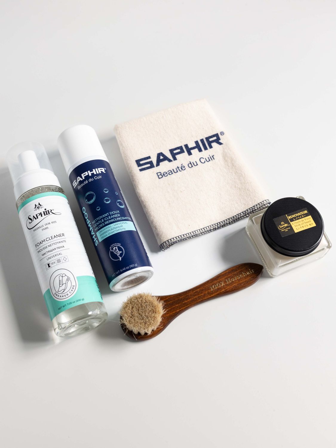 Fabric Shoe Care Set - 5 pcs