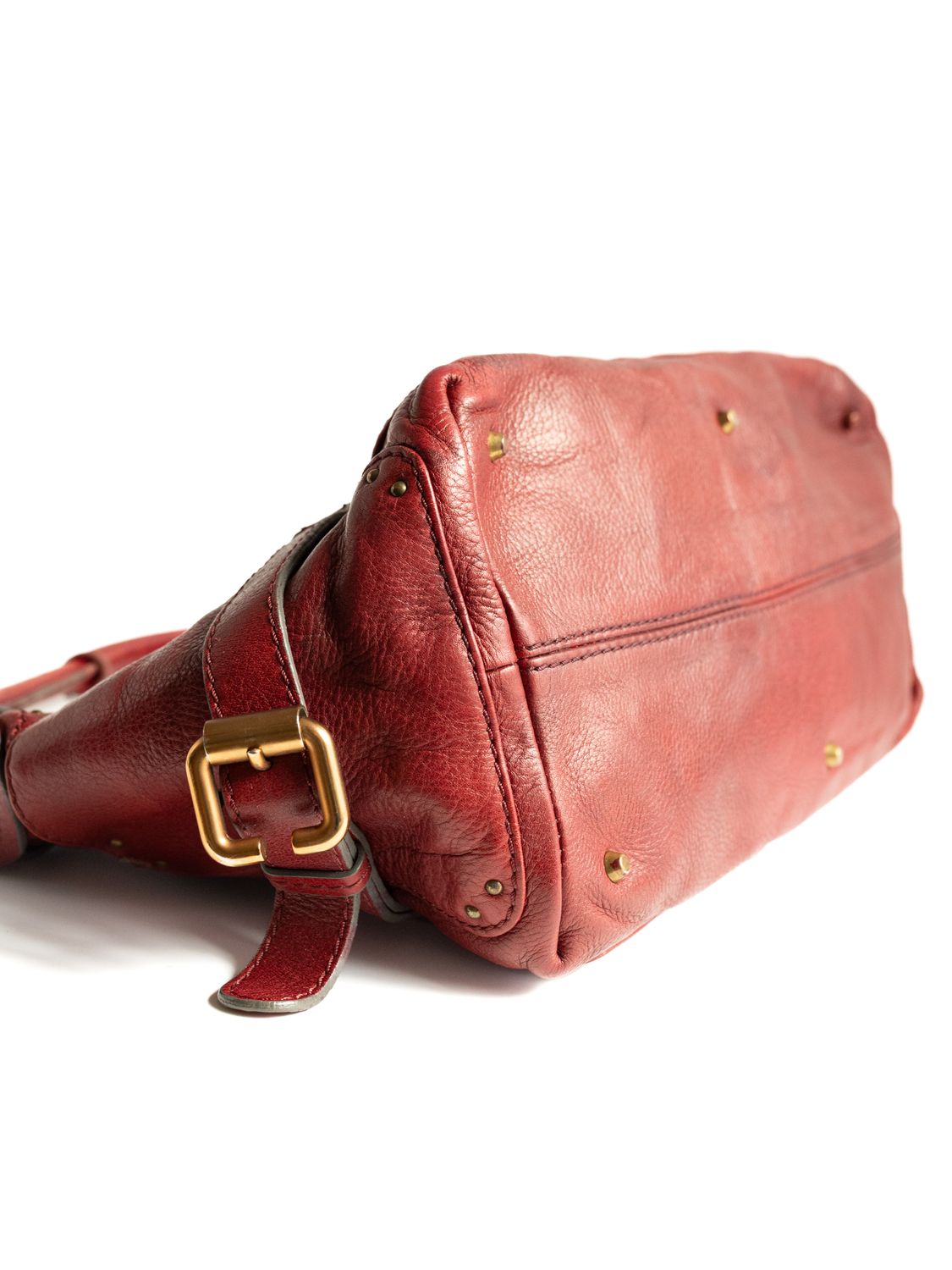 Chloé Paddington Burgundy Bag