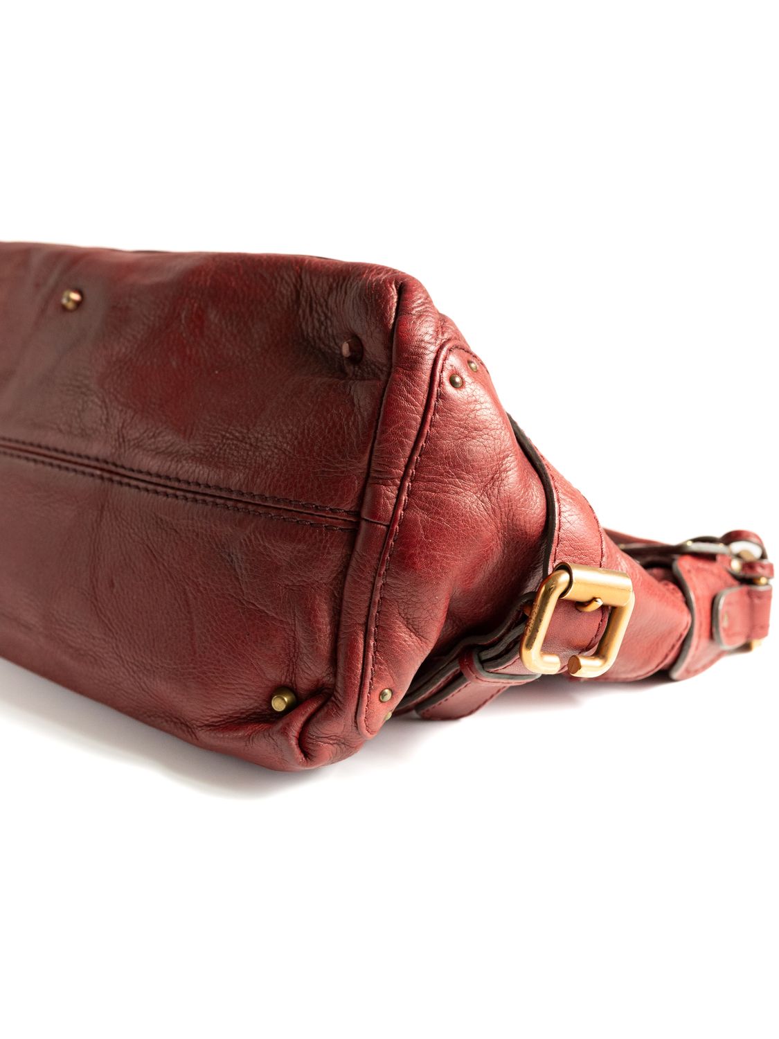 Chloé Paddington Burgundy Bag