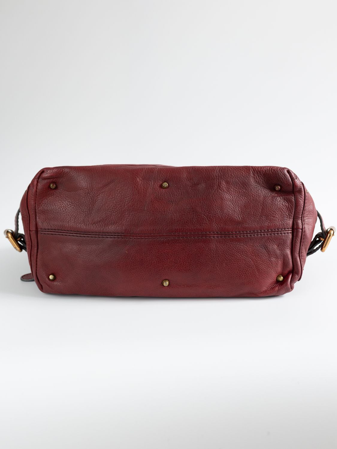 Chloé Paddington Burgundy Bag