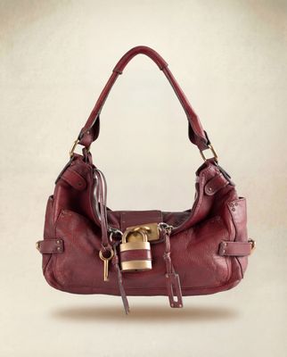 Chloé Paddington Burgundy Bag