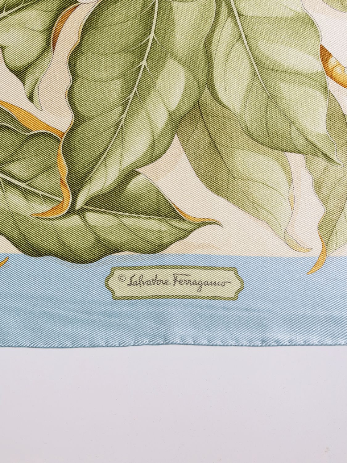 Ferragamo Blooms Silk Scarf