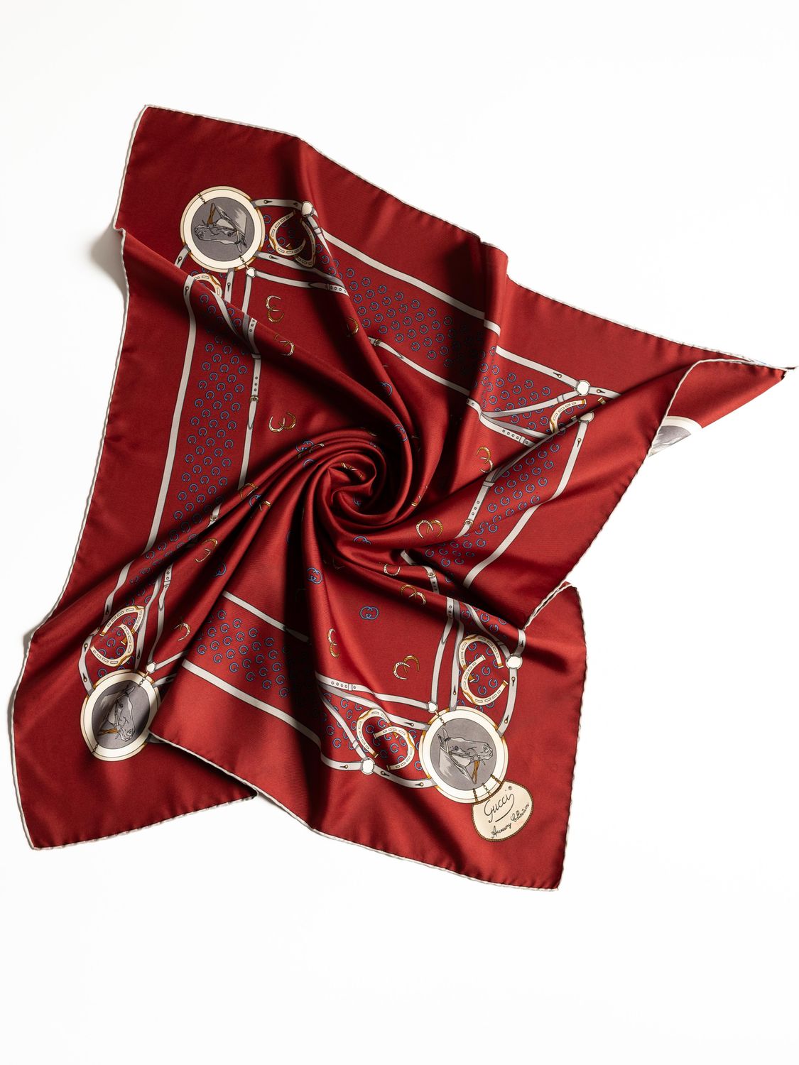 Gucci Bridle Silk Scarf