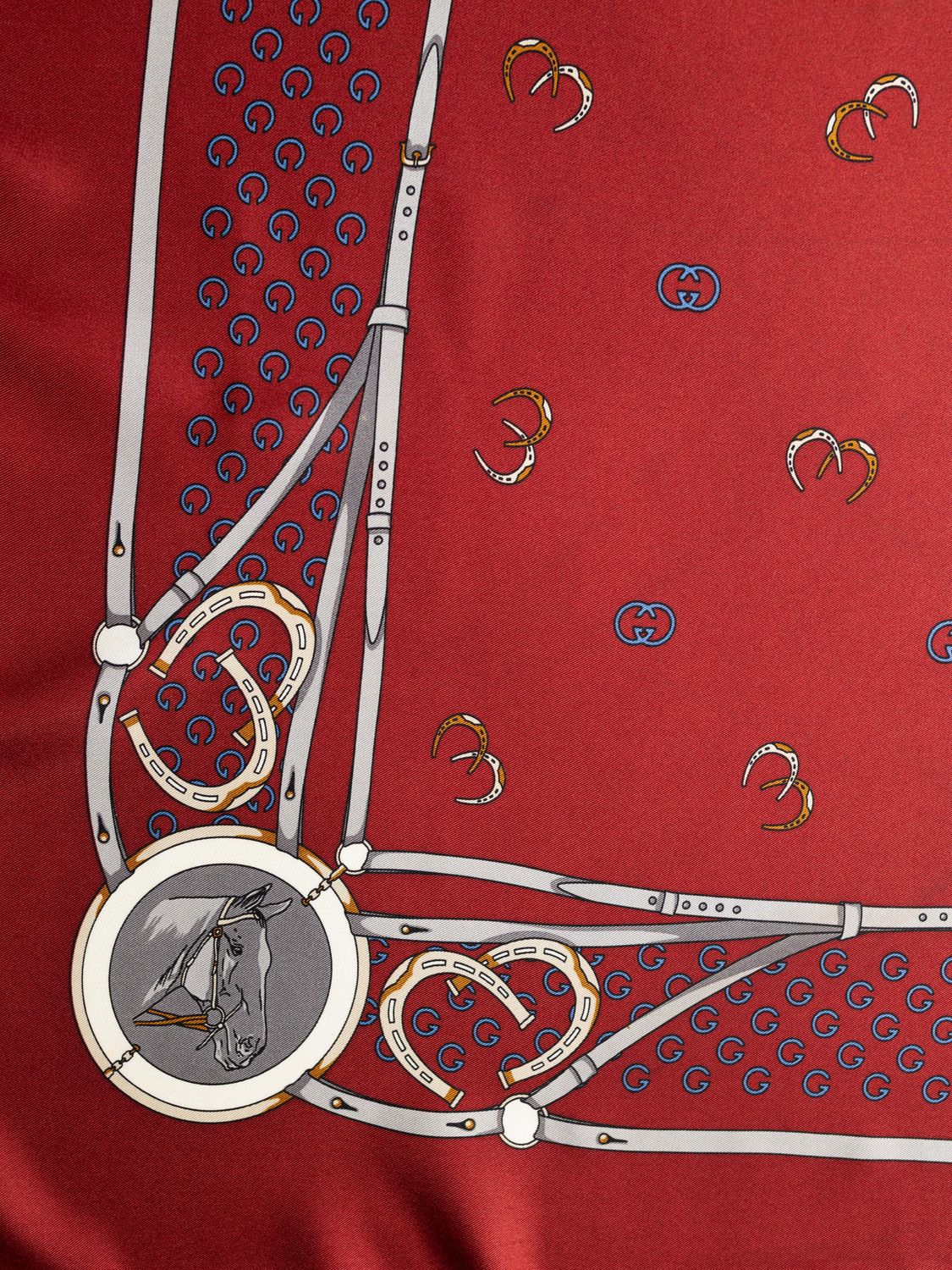 Gucci Bridle Silk Scarf