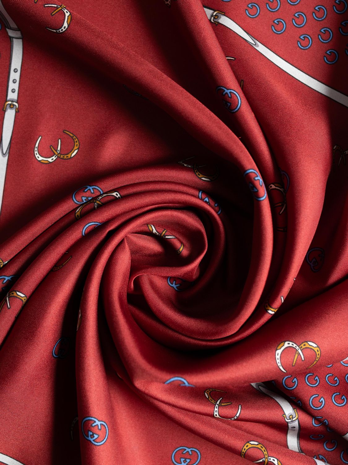 Gucci Bridle Silk Scarf