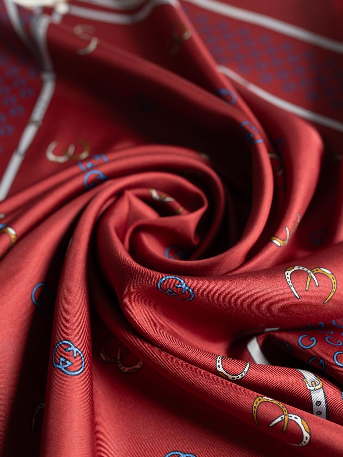 Gucci Bridle Silk Scarf