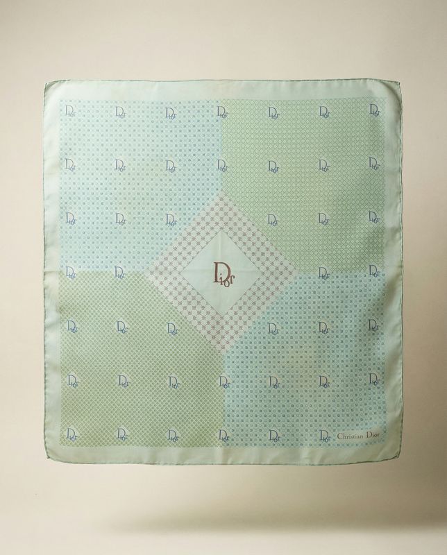 Christian Dior Monogram Silk Scarf