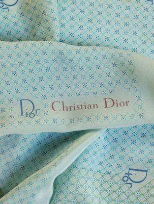 Christian Dior Monogram Silk Scarf
