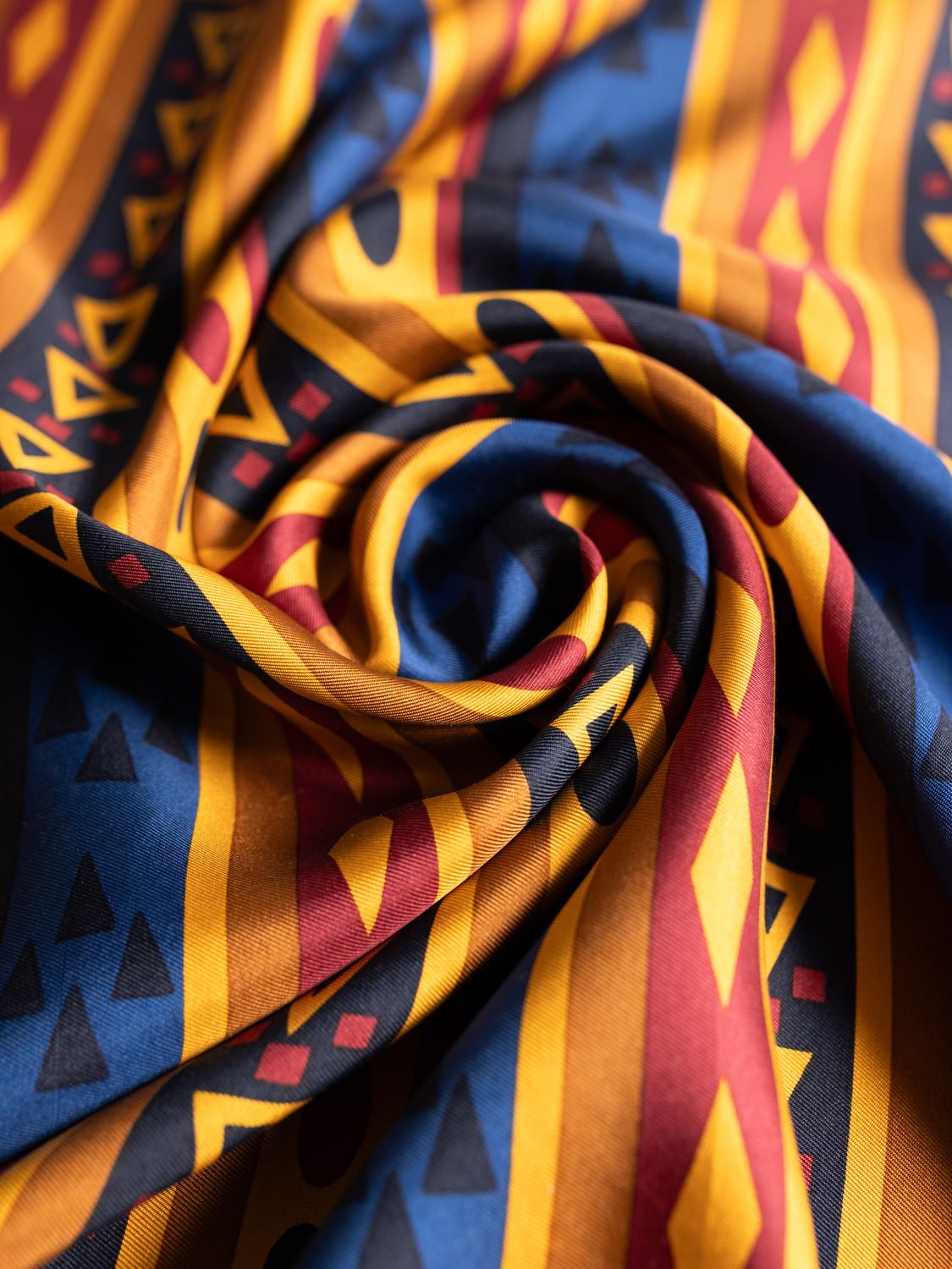 Christian Dior Geometric Silk Scarf