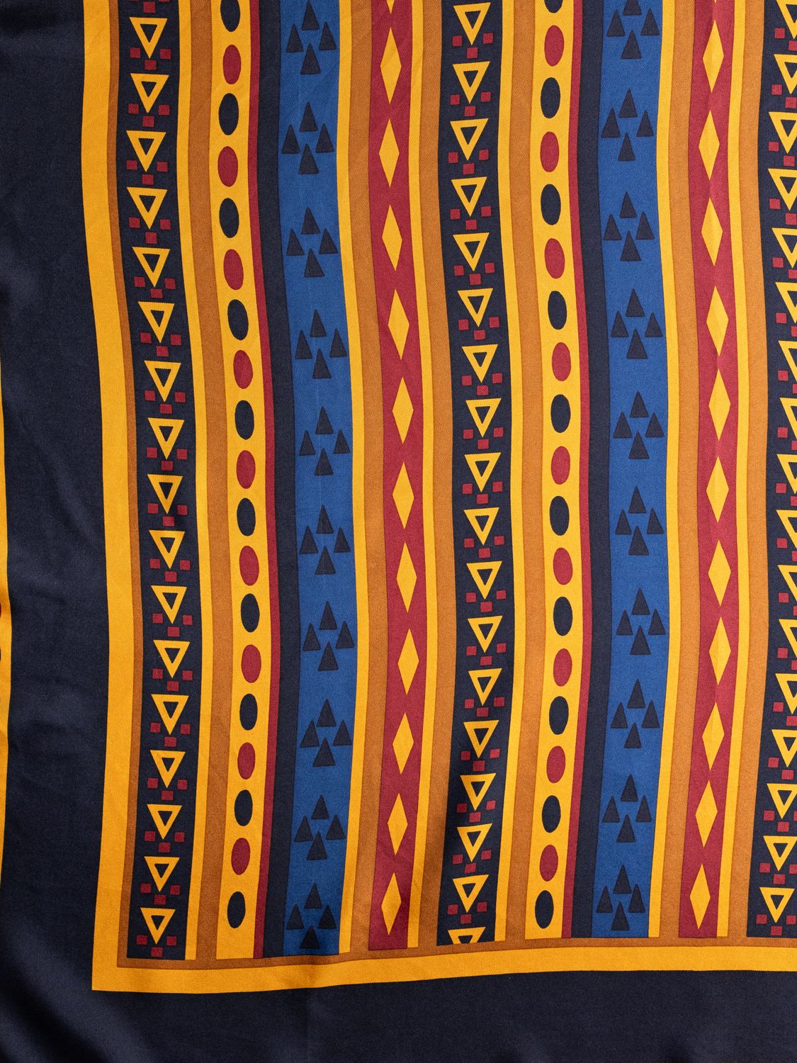 Christian Dior Geometric Silk Scarf