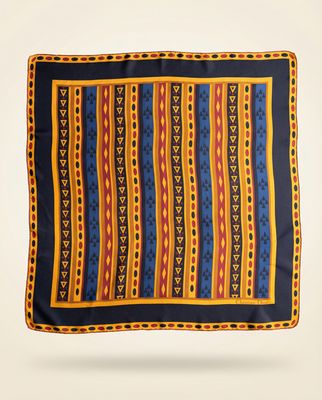 Christian Dior Geometric Silk Scarf