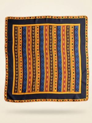 Christian Dior Geometric Silk Scarf