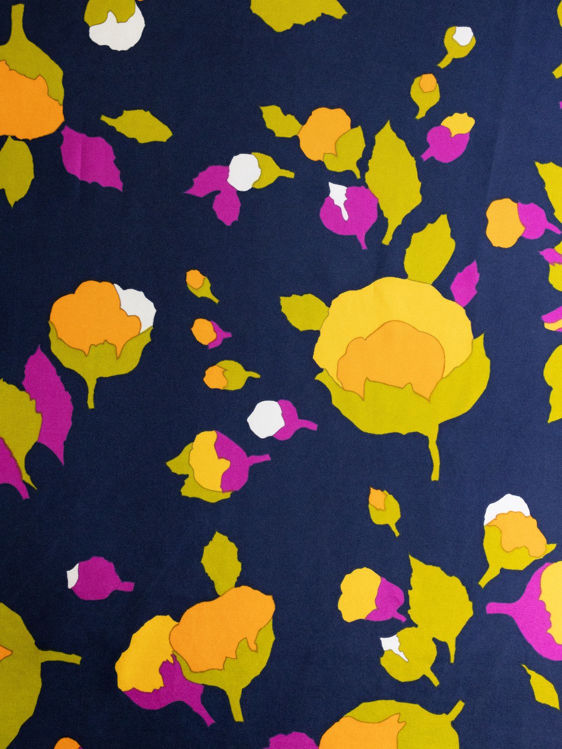 Christian Dior Floral Silk Scarf