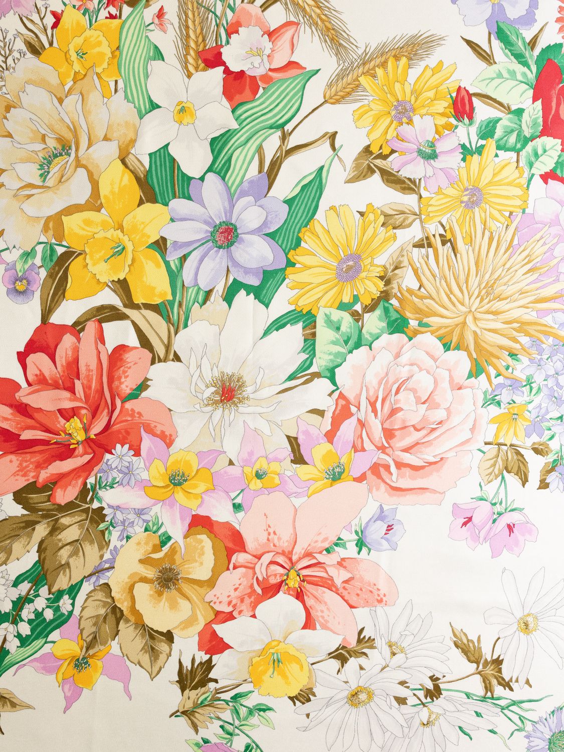 Gucci Flora Silk Scarf