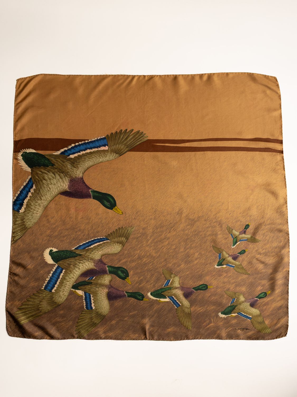 Lancel Wildlife Silk Scarf